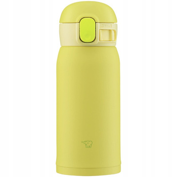 Zojirushi Kubek Termiczny Stalowy Żółty 360ml Japoński