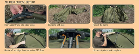 FOX Namiot Karpiowy FRONTIER XD Bivvy