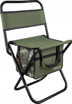 Dragon Krzesełko Składane MegaBAITS z Oparciem i Torbą M