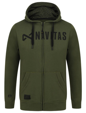 Navitas Bluza z Kapturem CORE ZIP HOOD XXL Green