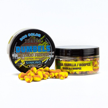 Traper Dumbells Sinking Duo Color Wanilia/Scopex