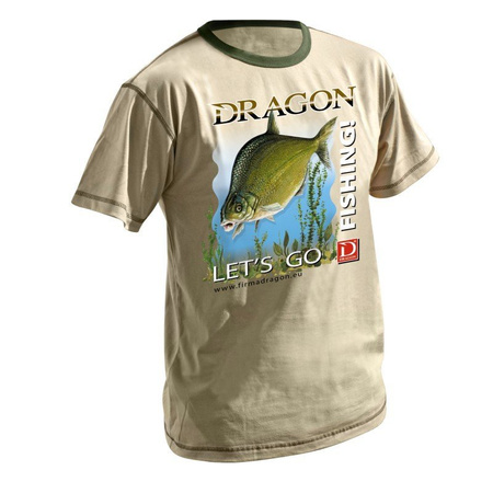 Dragon koszulka T-shirt LESZCZ Sand M