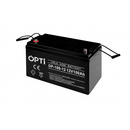 Volt Akumulator AGM OPTI 12V 100 Ah