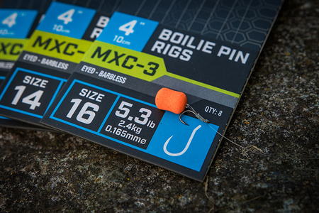 Matrix Przypon MXC-3 4” Boilie Pin Rigs roz. 14 0.180mm 2.9kg