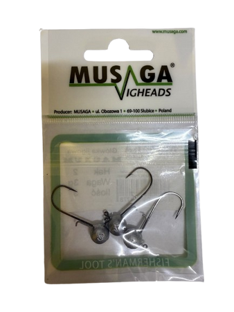 MUSAGA Główka jigowa MAGNUM 5/0 17g  3szt.