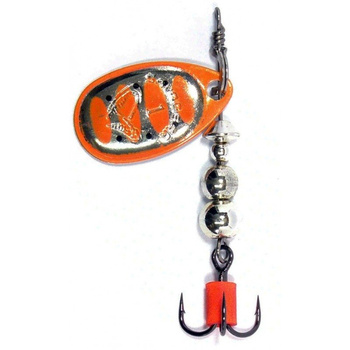 Savage Gear Rotex Spinner #1/3,5g Fluo Orange Silver