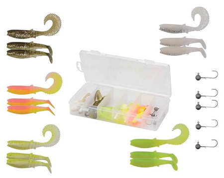Savage Gear Zestaw Cannibal Pudełko L BOX KIT