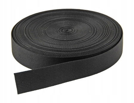 Lanex Pas Balastowy, Taśma PPV Relingowa, Kotwiczna 50mm 5cm - Czarny