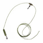 UnderCarp Gotowy zestaw karpiowy Chod Rig z leadcorem 45 lbs 100 cm zielony