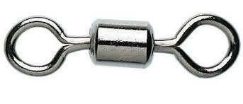 Okuma Krętlik Rolkowy Black Nikel r. 1/0 6szt.