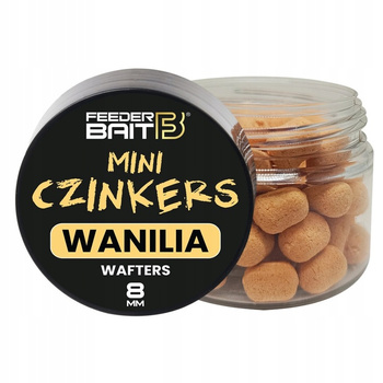 Feeder Bait Mini Czinkers Wafters 8mm Wanilia