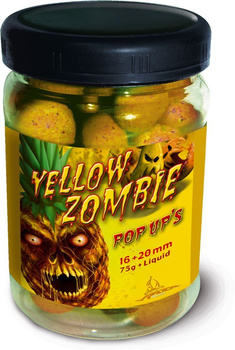 Radical Quantum kulki POP-UP YELLOW ZOMBIE 16mm + 20mm + Liquid
