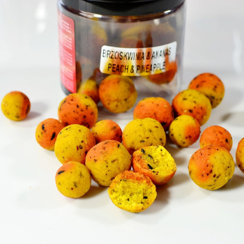 Adder Carp AVID kulki haczykowe 16-20mm Brzoskwinia & Ananas PEACH PINEAPPLE