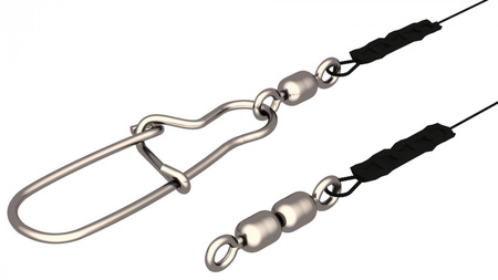 JMC Przypon z Plecionki Tytanowej 14kg 25cm 1x7 REGULAR
