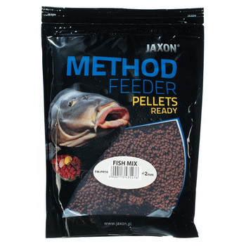 Jaxon Pellet Method Feeder Ready 2mm 500g Fish Mix