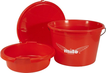 Milo Zestaw Wiadro 25L + Miska 8L + Pokrywa