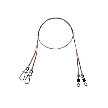 Mistrall Przypon stalowy 1x7 25cm 15kg / 2szt