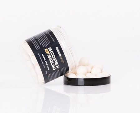 Nash Kulki SCOPEX SQUID POP UP WHITE 20mm 75g
