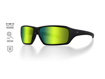 Westin W6 Okulary Sport 15 Matte Black LB Green LM Green AR Green