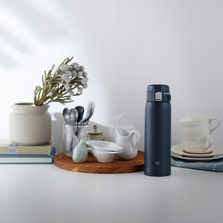 Zojirushi Kubek Termiczny Stalowy Granatowy 480ml Japoński