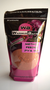 Warmuz Baits Method Feeder PVA Mix Truskawka Krem 900g