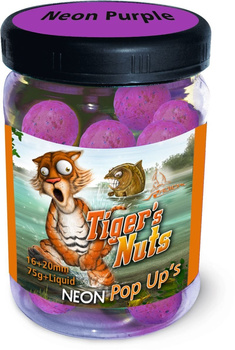 Radical Quantum kulki POP-UP TIGERS NUTS NEON 16mm + 20mm + Liquid