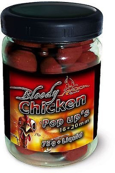 Radical Quantum kulki POP-UP BLOODY CHICKEN 16mm + 20mm + Liquid