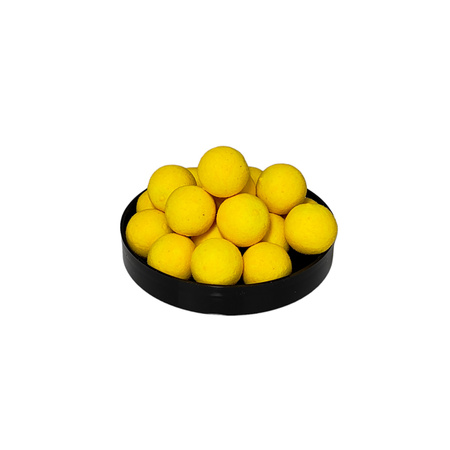 Warmuz Baits Kulki Pop Up 15mm + dopalacz Złota kulka