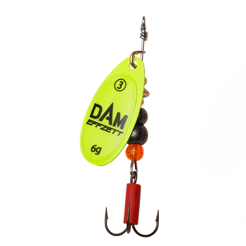 DAM Błystka Effzett Fluo Spinner 3 6g Yellow