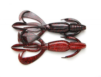 Keitech Crazy Flapper 2.8" 411T Black Cherry