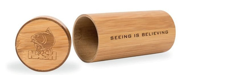 Nash Okulary BAMBOO SUNGLASSES - szare soczewki