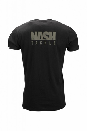 Nash Tackle T-shirt Black XL Koszulka Czarna