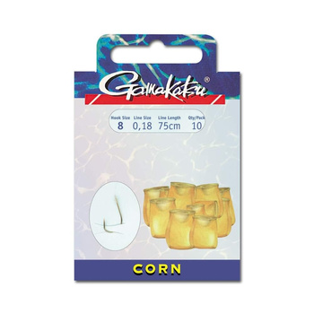 Gamakatsu Haczyki z przyponem Corn roz. 10 1130G