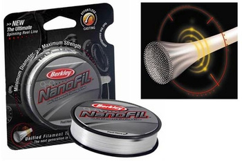 Berkley Plecionka NANOFIL Clear 0,17mm 125m
