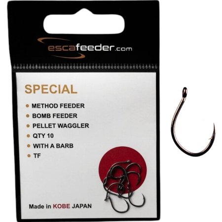 Esca Feeder Haczyki z zadziorem Special roz. 12