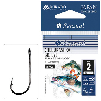 Mikado Haczyki Sensual Cheburashka Big Eye roz. 6 10szt.
