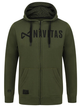 Navitas Bluza z Kapturem CORE ZIP HOOD L Green