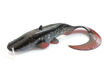 DAM Effzett Real Life Catfish 20cm Curl Tail Grey