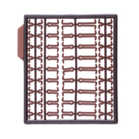 Jaxon Stopery do Kulek i Pelletu 2szt. Czerwone AC-PC120B