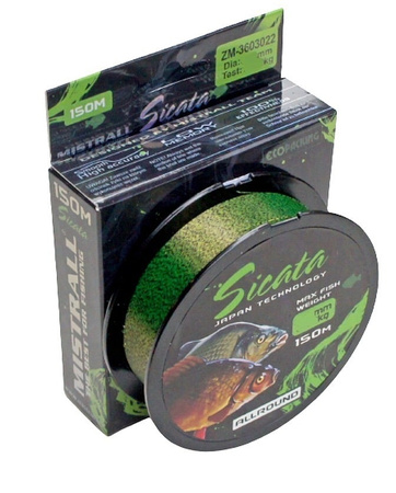 Mistrall Żyłka Sicata Allround 0,18mm 150m