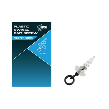 Nash Wkręty Plastic Swivel Bait Screw 8mm T8098