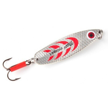 Mepps Wahadłówka Syclops srebrny/czerwony 1/12g