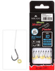 Mikado PRZYPON METHOD FEEDER z Gumką Hak z zadziorem nr 10 Żyłka: 0.23mm 10cm