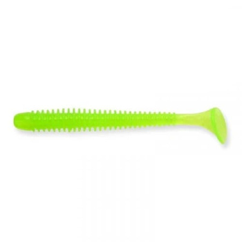 Keitech Swing Impact 4" Clear Chartreuse Glow 8szt