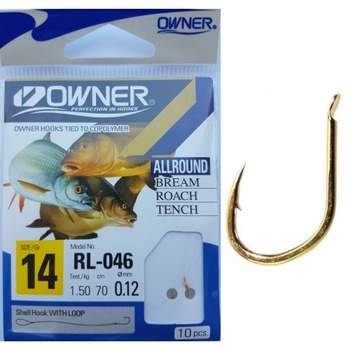 Owner Haczyki z przyponem RL-046 - Allround roz.6