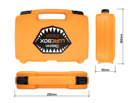 Delphin Pudełko Lure Box Mega 36,5x28x9cm