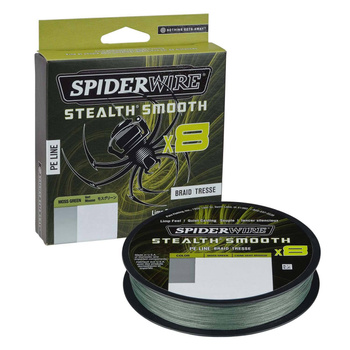 Spiderwire Plecionka Stealth Smooth 0,09mm 150m Moss Green