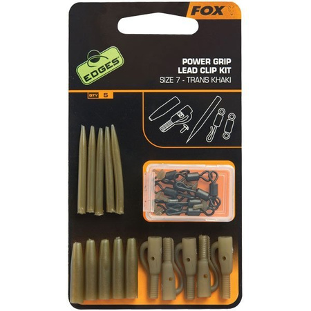 ZESTAW FOX KLIPS POWER GRIP LEAD CLIP KIT CAC638