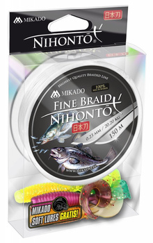 Mikado Plecionka Nihonto Fine Braid  150m 0,06mm Biała