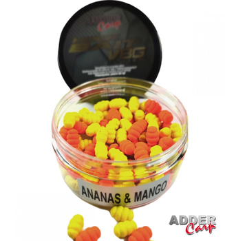 Adder Carp LARWA WAFTERS VBG  8/10mm 75ml Ananas Mango